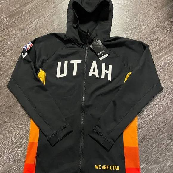 Nba nike warm up hoodie sale